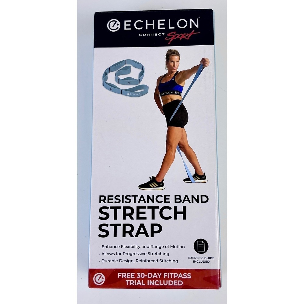 Echelon Connect Sport Resistance Band Stretch‎ Strap Flexibility Exercise